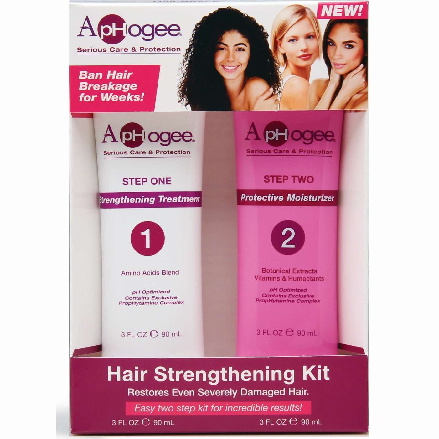 Aphogee Hair Strength Kit 2Pc Aphogee Hair Strength Kit 2Pc