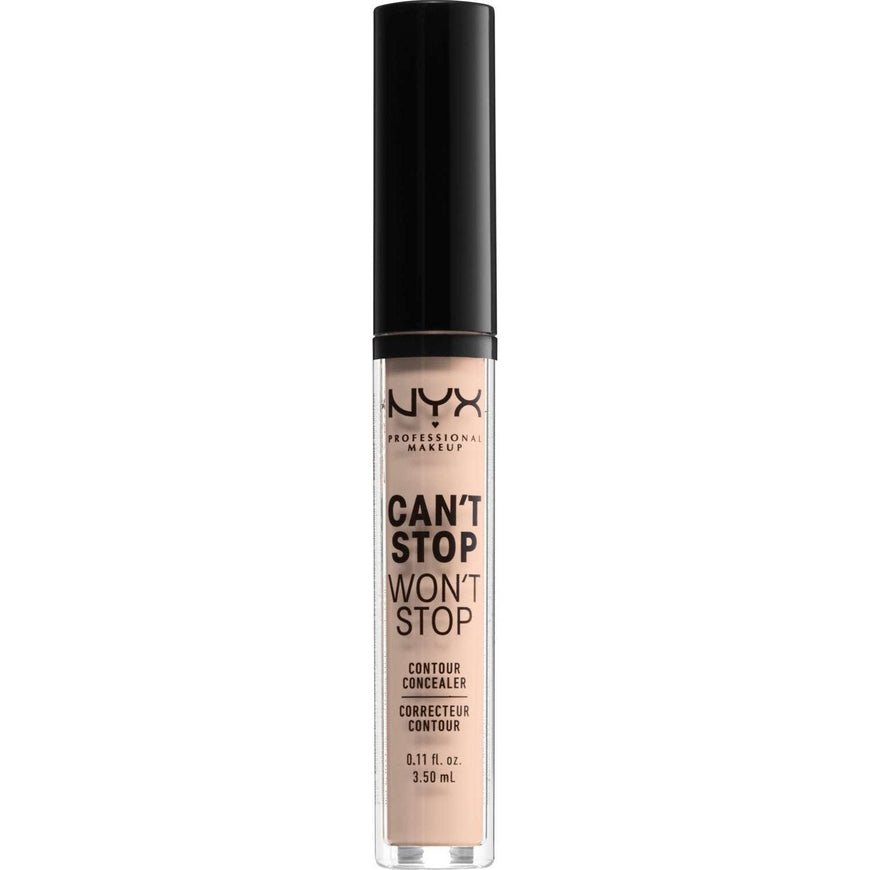 NYX  Cant Stop Wont Stop Contour Concealer 2 - Alabaster 0.11 Fl Oz